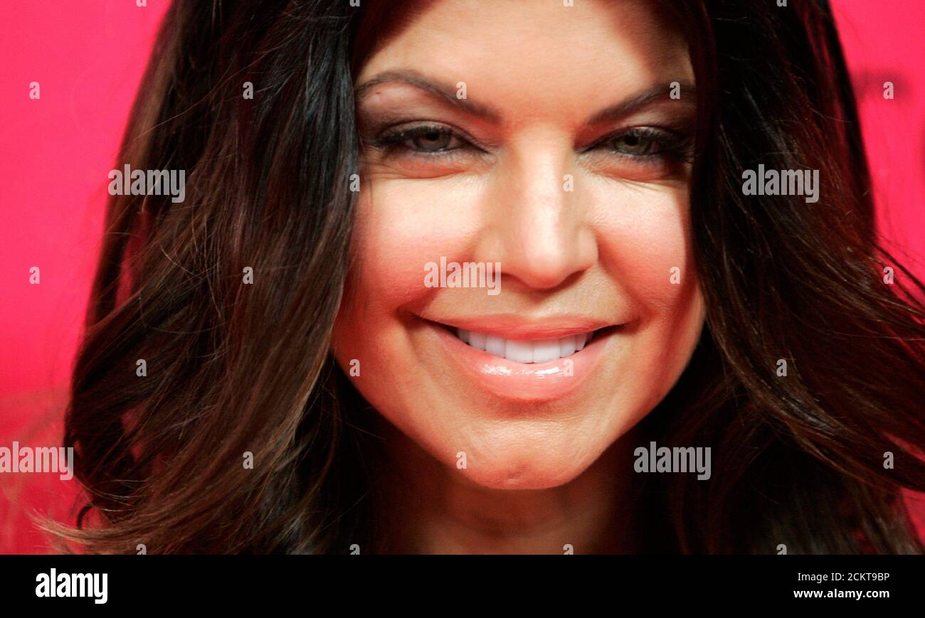 Fergie black eyed peas victorias hires stock photography and images