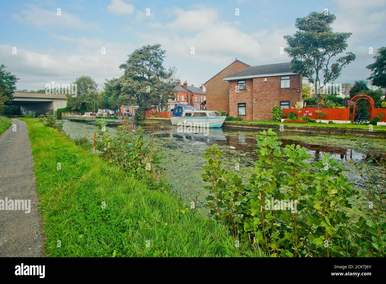 Leeds Liverpool Canal, Maghull Stock Photo Alamy