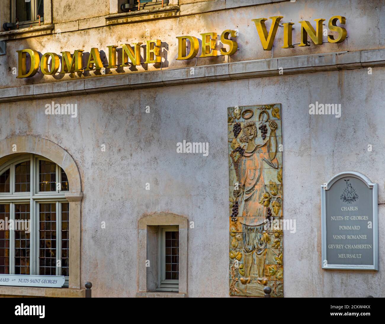 Domaine des Vins. In the old town of Beaune, the wine culture is