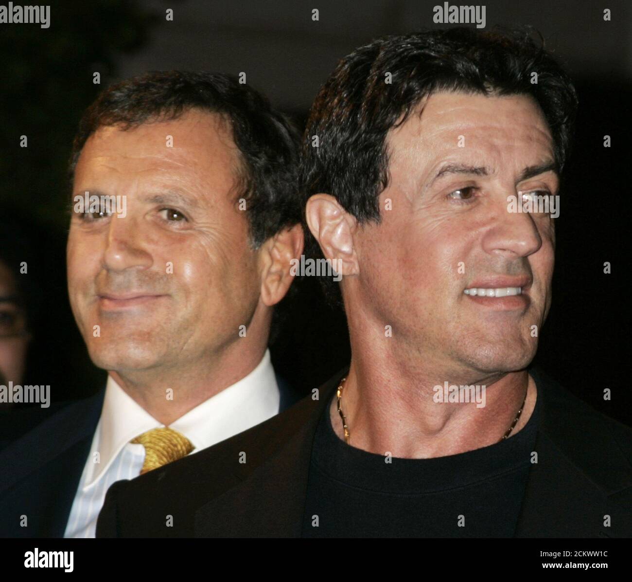 Frank stallone brother actor sylvester hi-res stock photography and images - Alamy