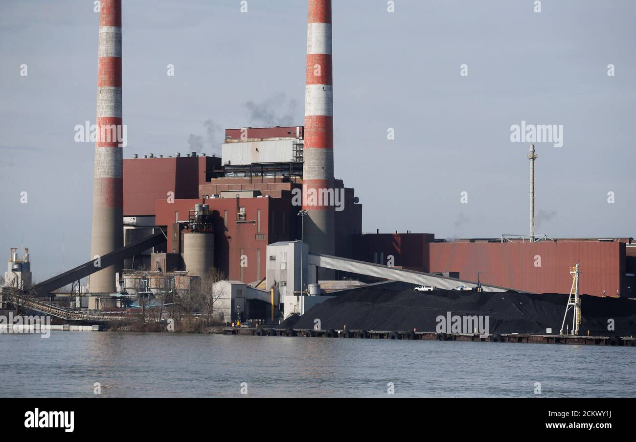 The Trenton Channel Power Plant, a coalfired electricity plant