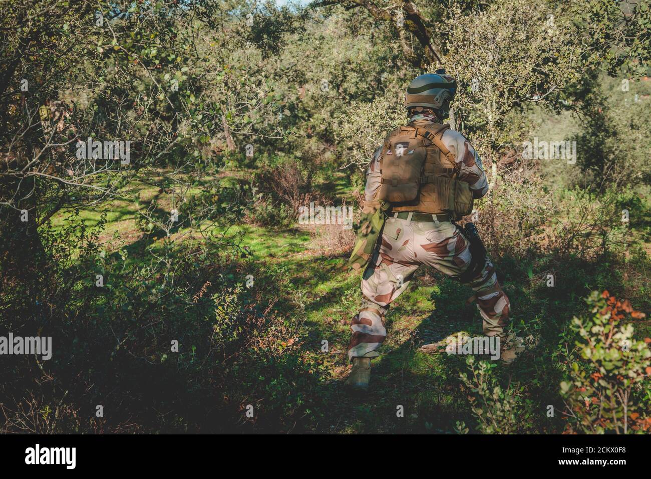 Closeup shot military actions hi-res stock photography and images - Alamy