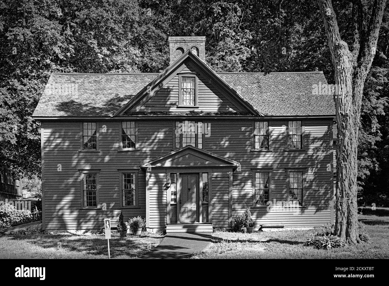 Orchard House was built in 1650 and was the home of Louisa May Alcott
