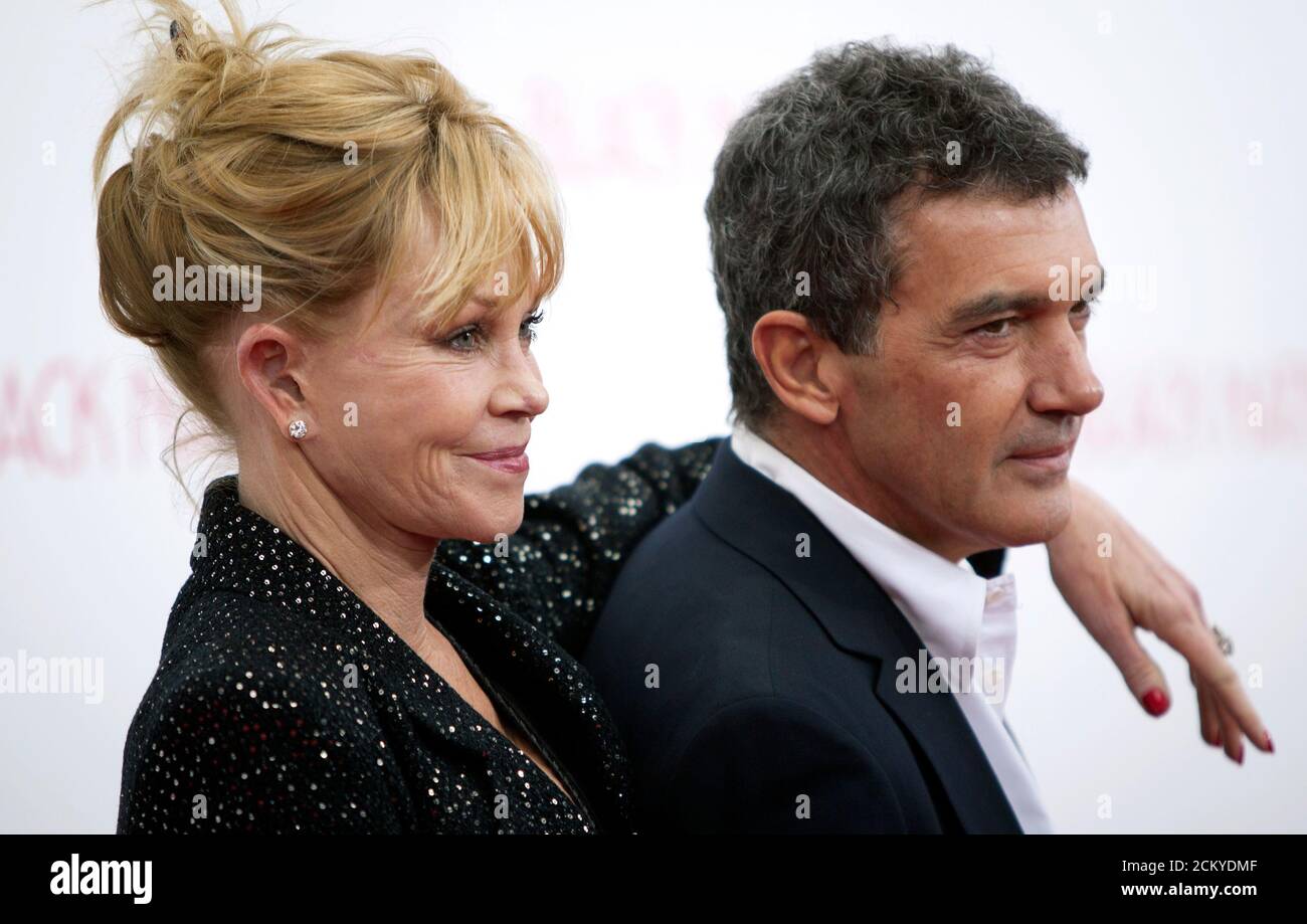 With his wife melanie griffith hi-res stock photography and images - Alamy