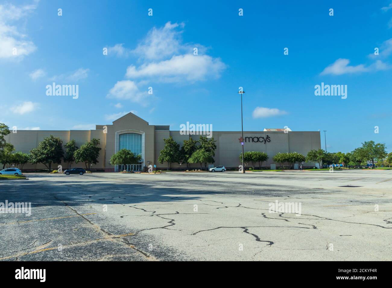 Department Stores at The Woodlands Mall in The Woodlands, Texas Stock