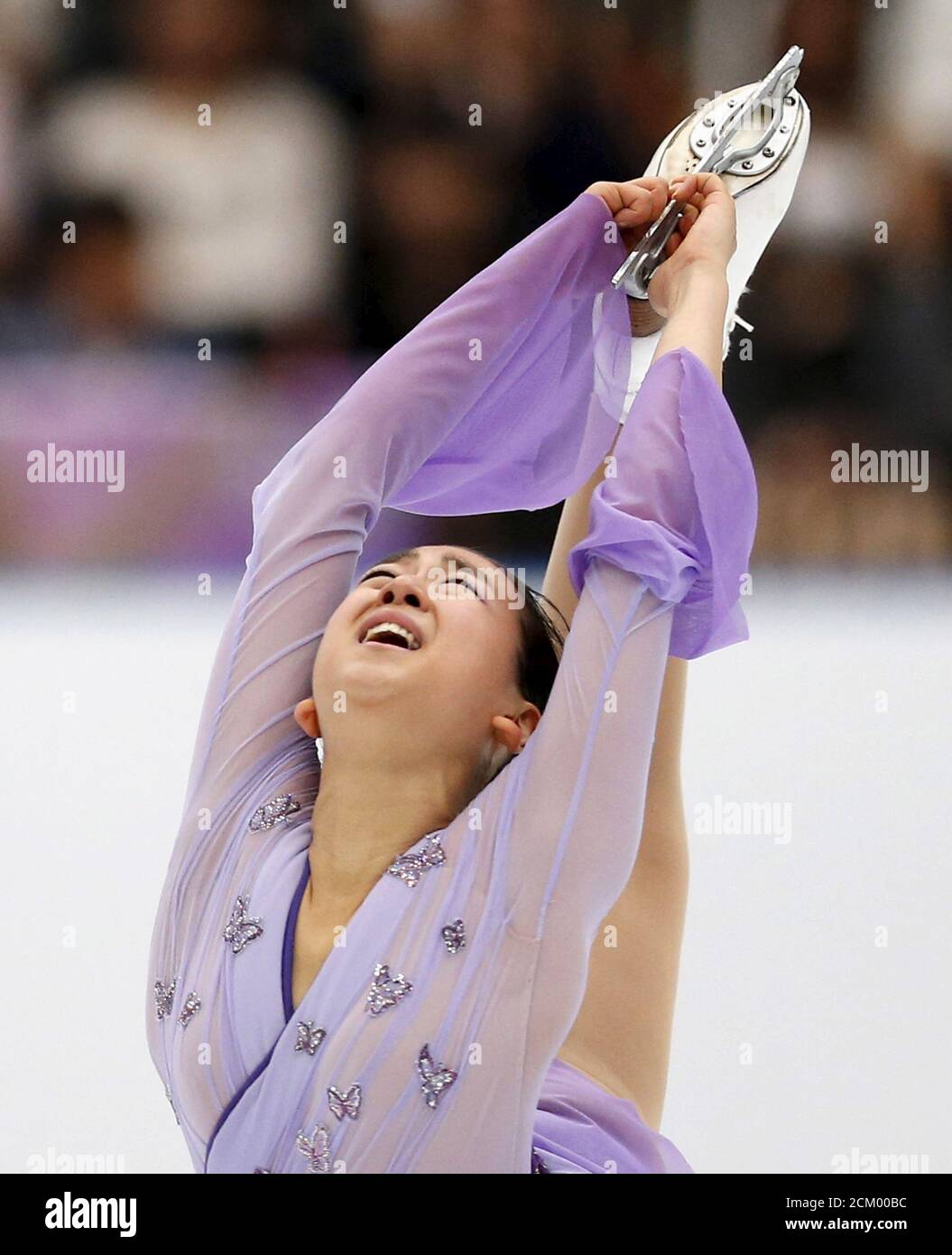 Mao Asada Of Team Japan Competes During The Japan Open Figure Skating Team Competition In Saitama Japan October 3 15 Reuters Yuya Shino Stock Photo Alamy
