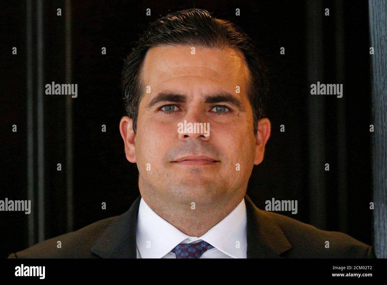 Puerto Rico Governor Ricardo Rossello, poses in New York City, U.S