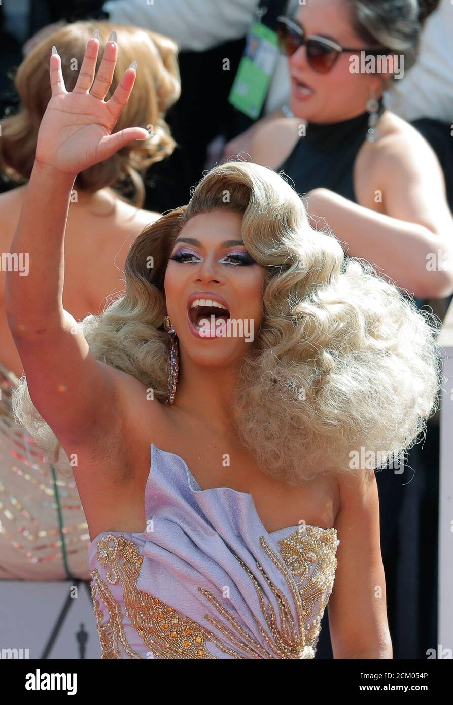 91st Academy Awards - Oscars Arrivals - Red Carpet - Hollywood, Los Angeles, California, U.S., February 24, 2019. Reality television personality Shangela. REUTERS/Lucas Jackson Stock Photo