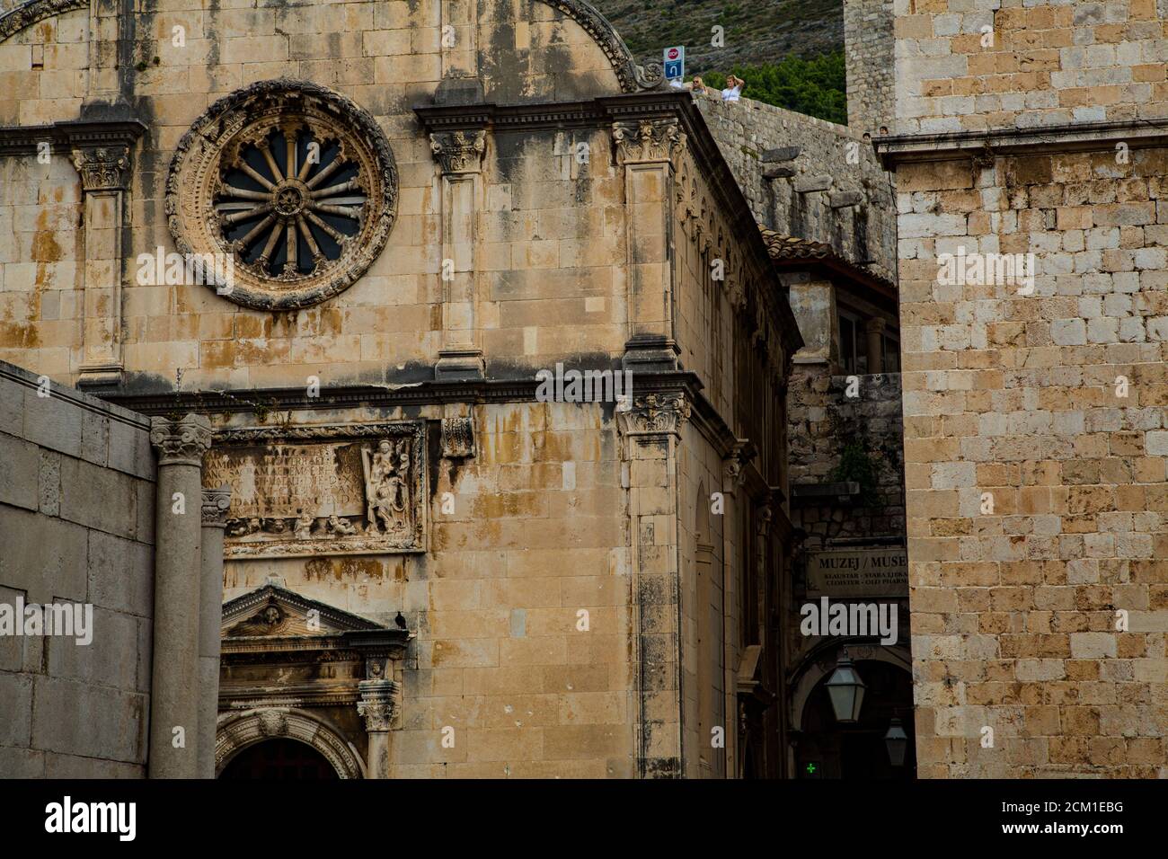 Ancient stone facade church hi-res stock photography and images - Alamy