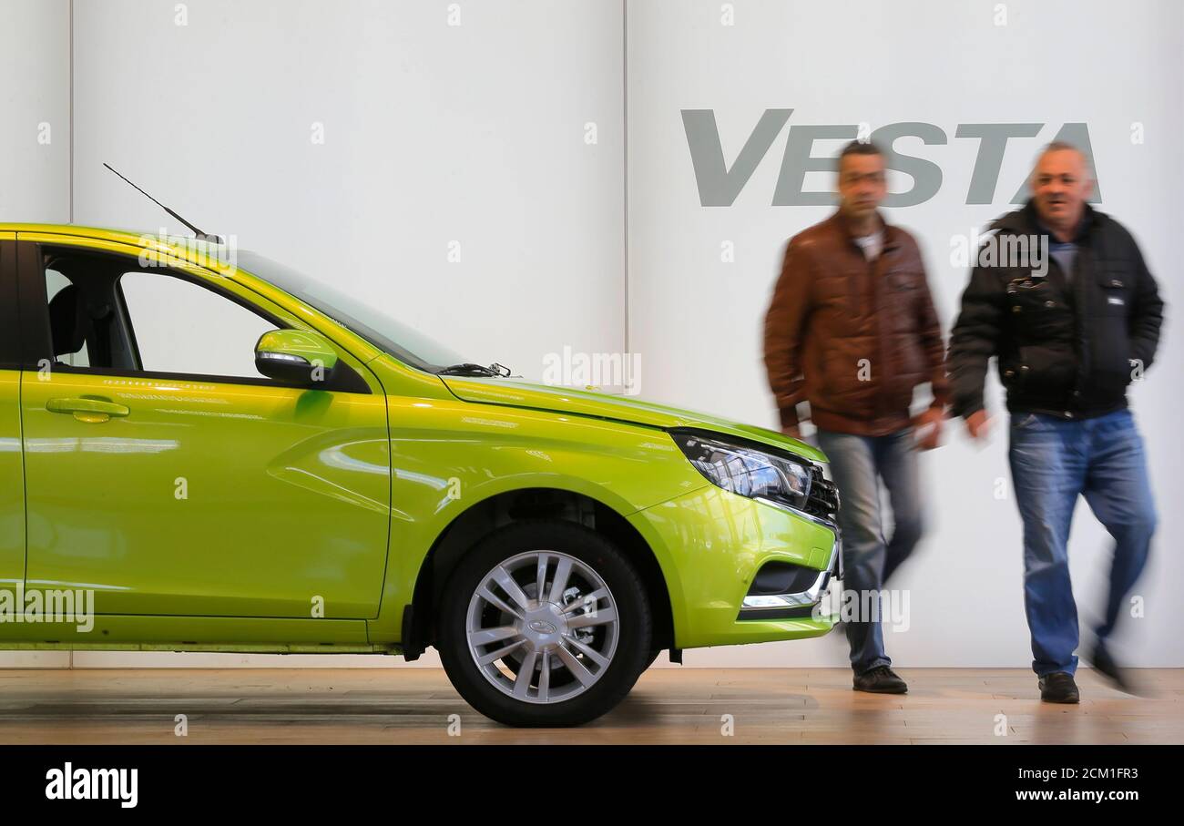 Lada vesta car hires stock photography and images Alamy