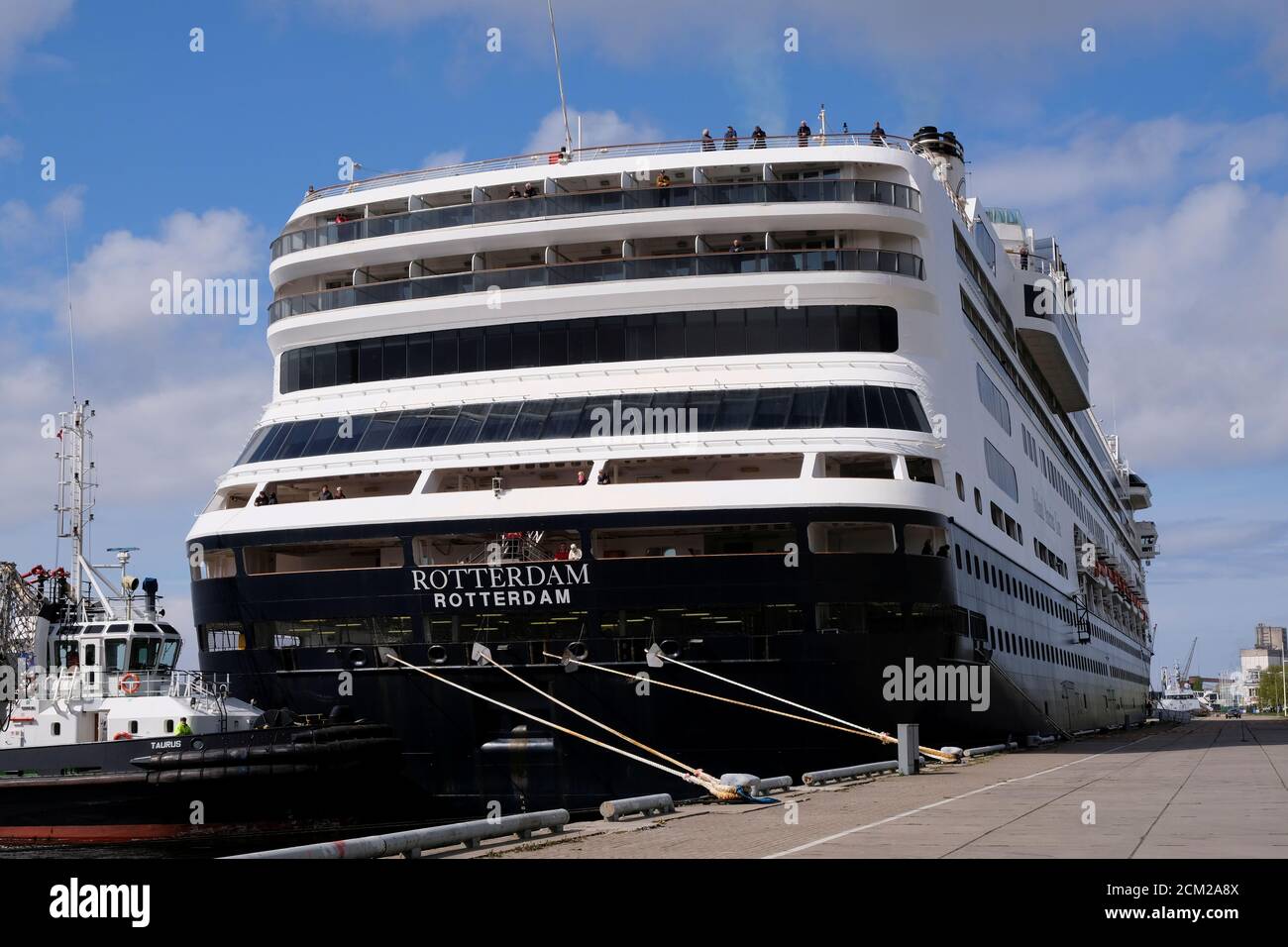 Holland America Line Cruise Ship Ms Rotterdam Is Docked In Riga Port Latvia May 3 2019 Reuters Ints Kalnins Stock Photo Alamy