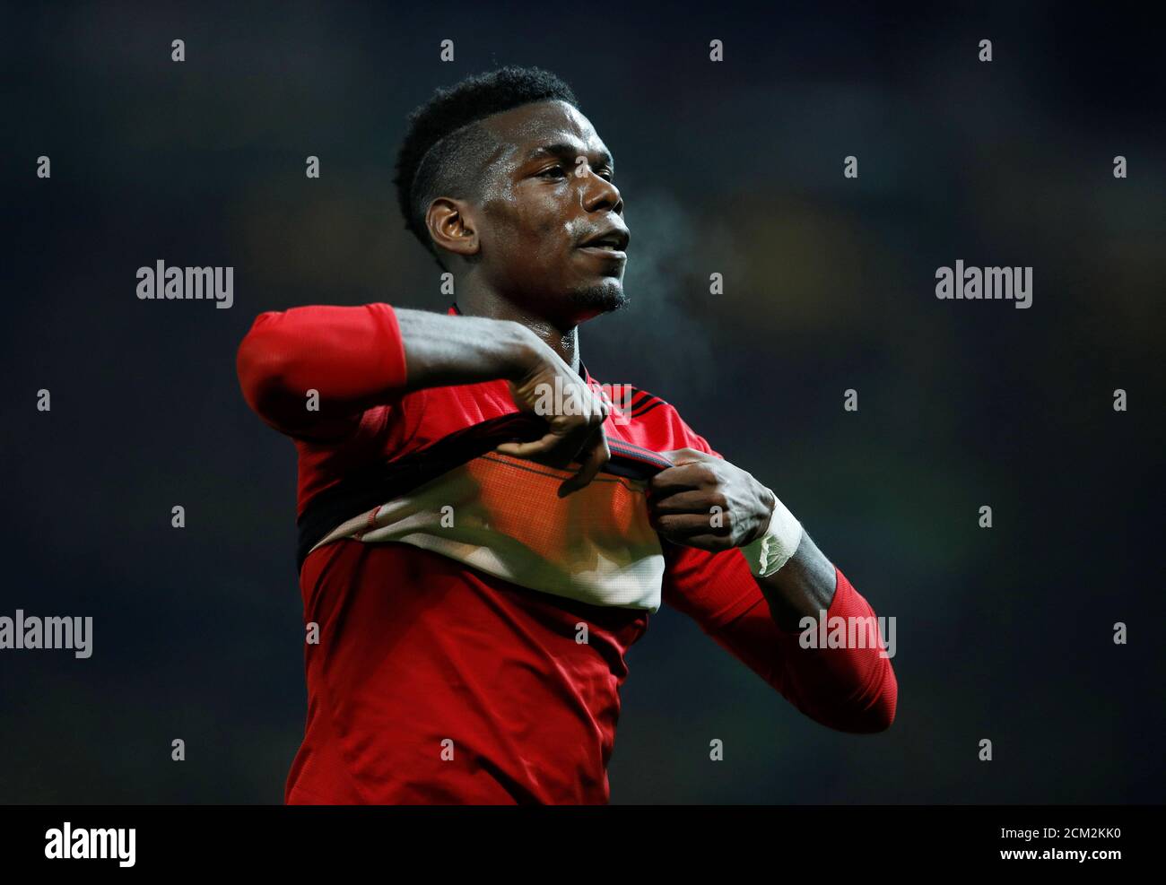 Manchester uniteds paul pogba after hi-res stock photography and images -  Alamy