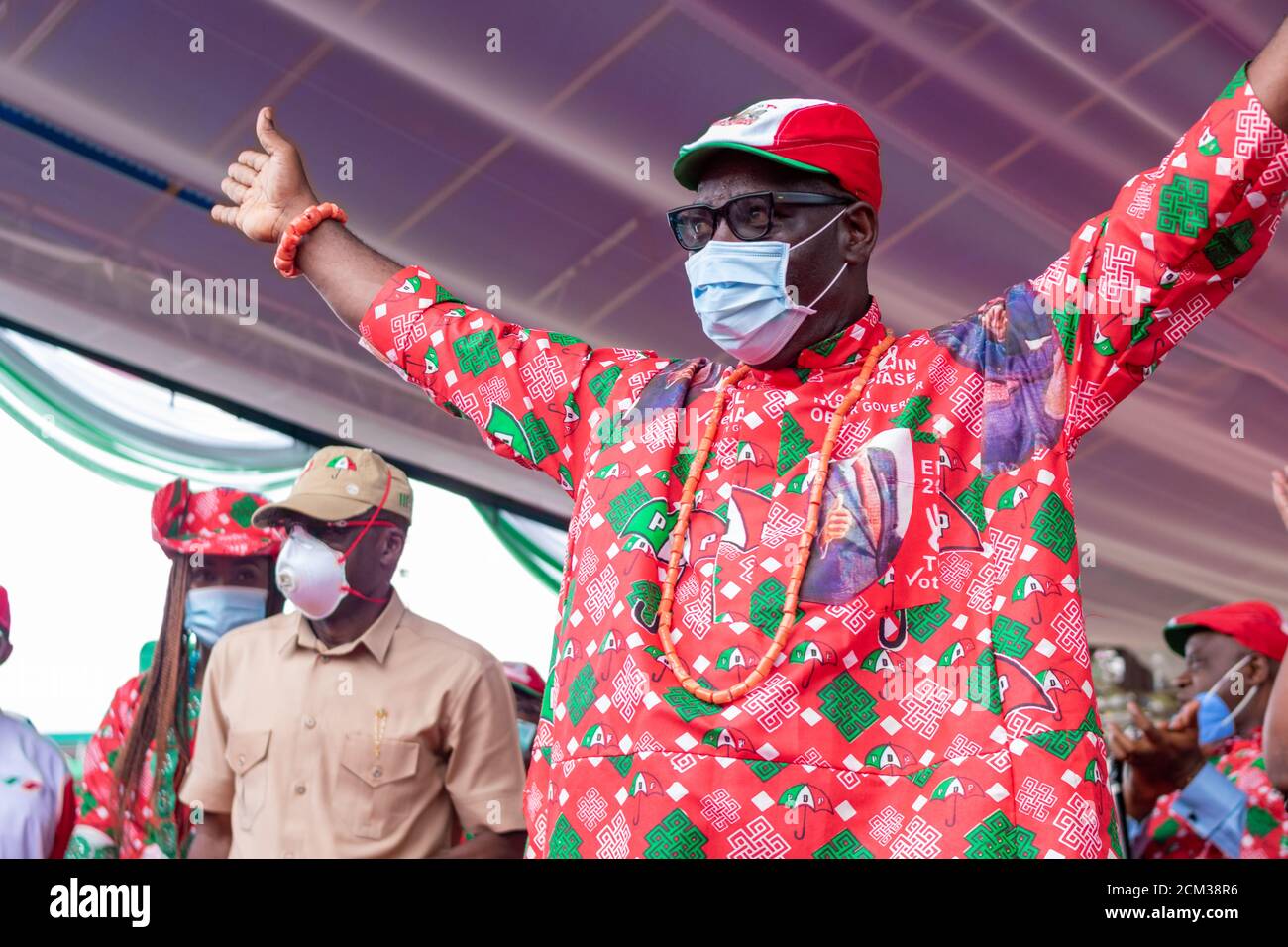 Edo State 2020 Governorship Electon Winner, Godwin Obaseki Stock Photo