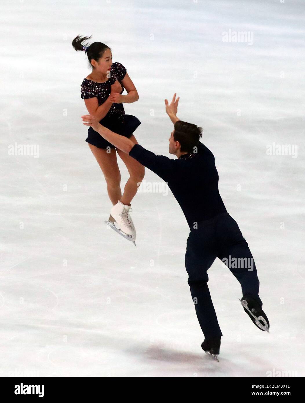 Figure Skating Olympic Qualifying ISU Challenger Series Pairs Free