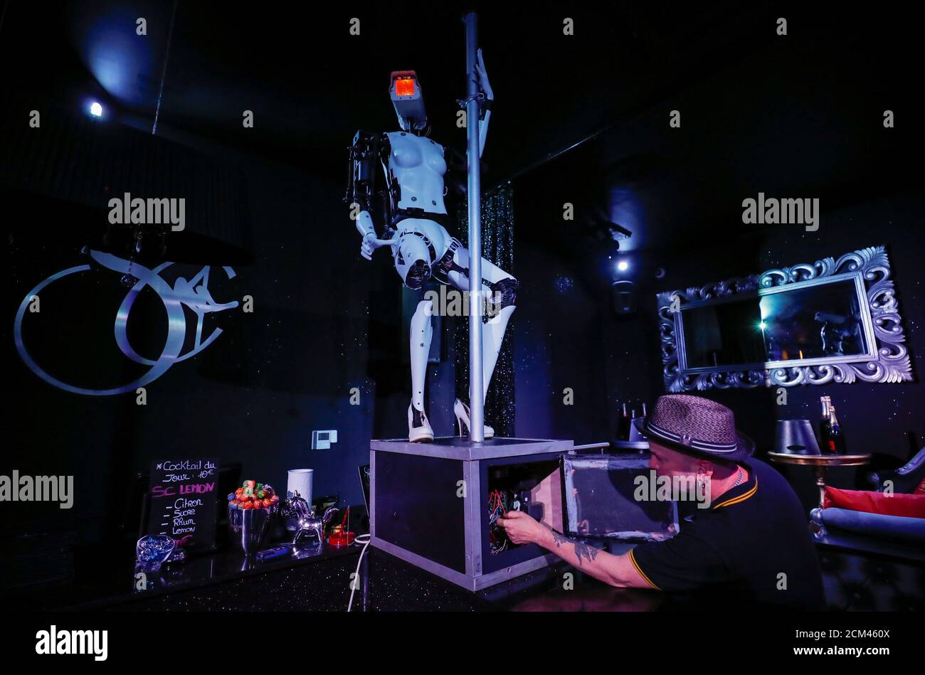 Giles walker pole dancing robots cheap