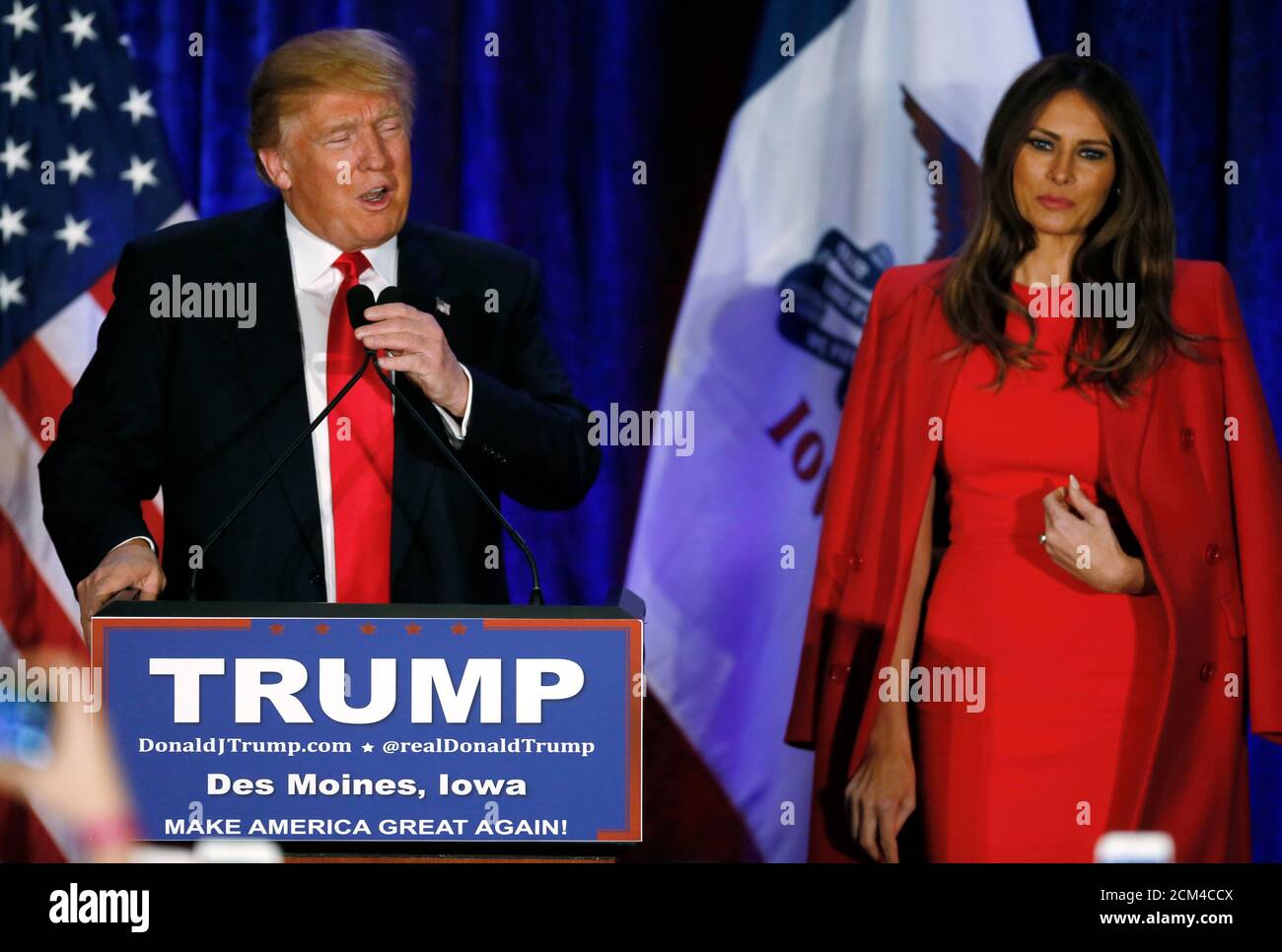 Melania knauss and donald trump hi-res stock photography and images - Alamy