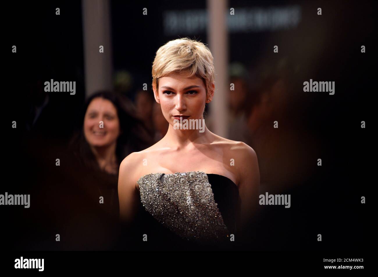 Spanish actor Ursula Corbero arrives to the opening gala of the San