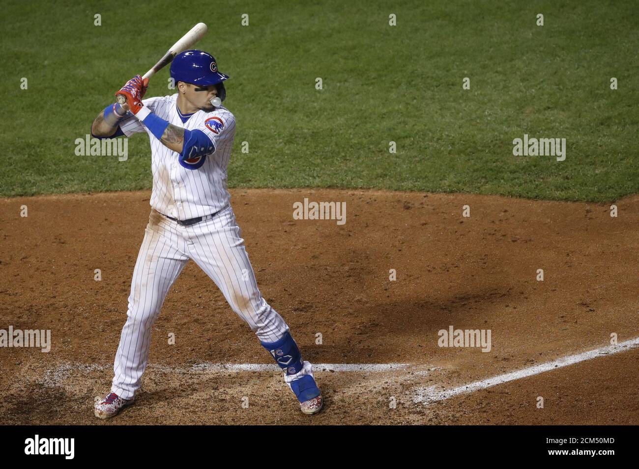 Javier baez at bat hi-res stock photography and images - Alamy