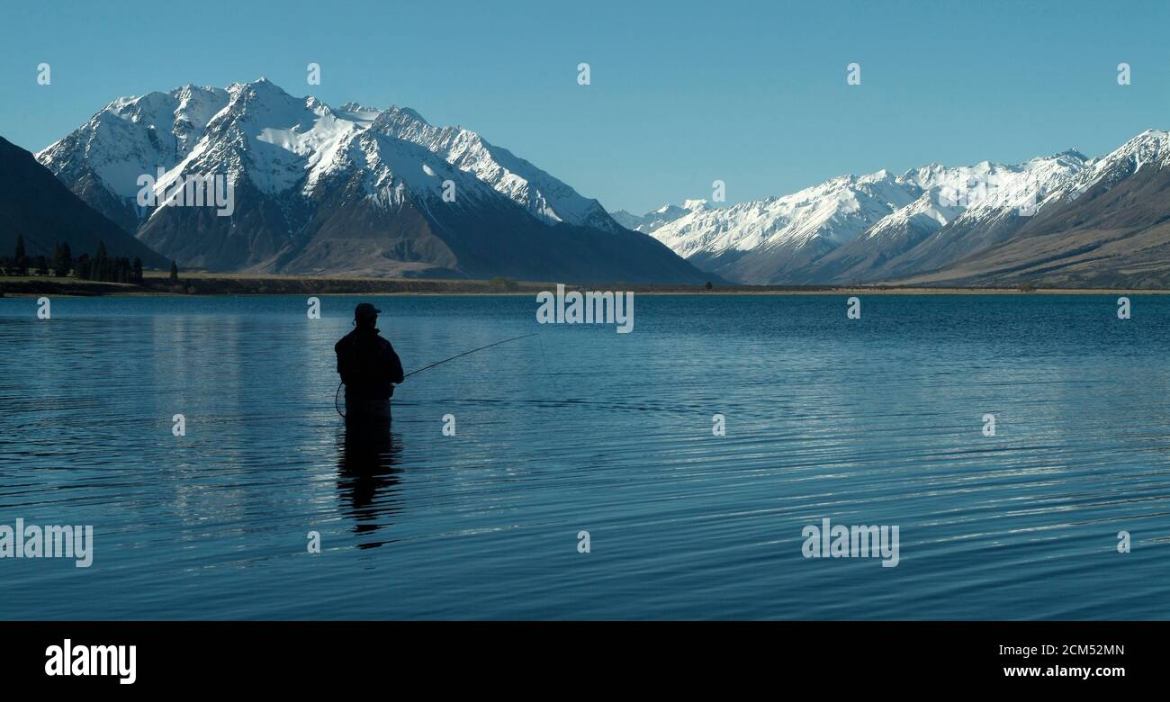 Lake Ohau High Resolution Stock Photography And Images Alamy