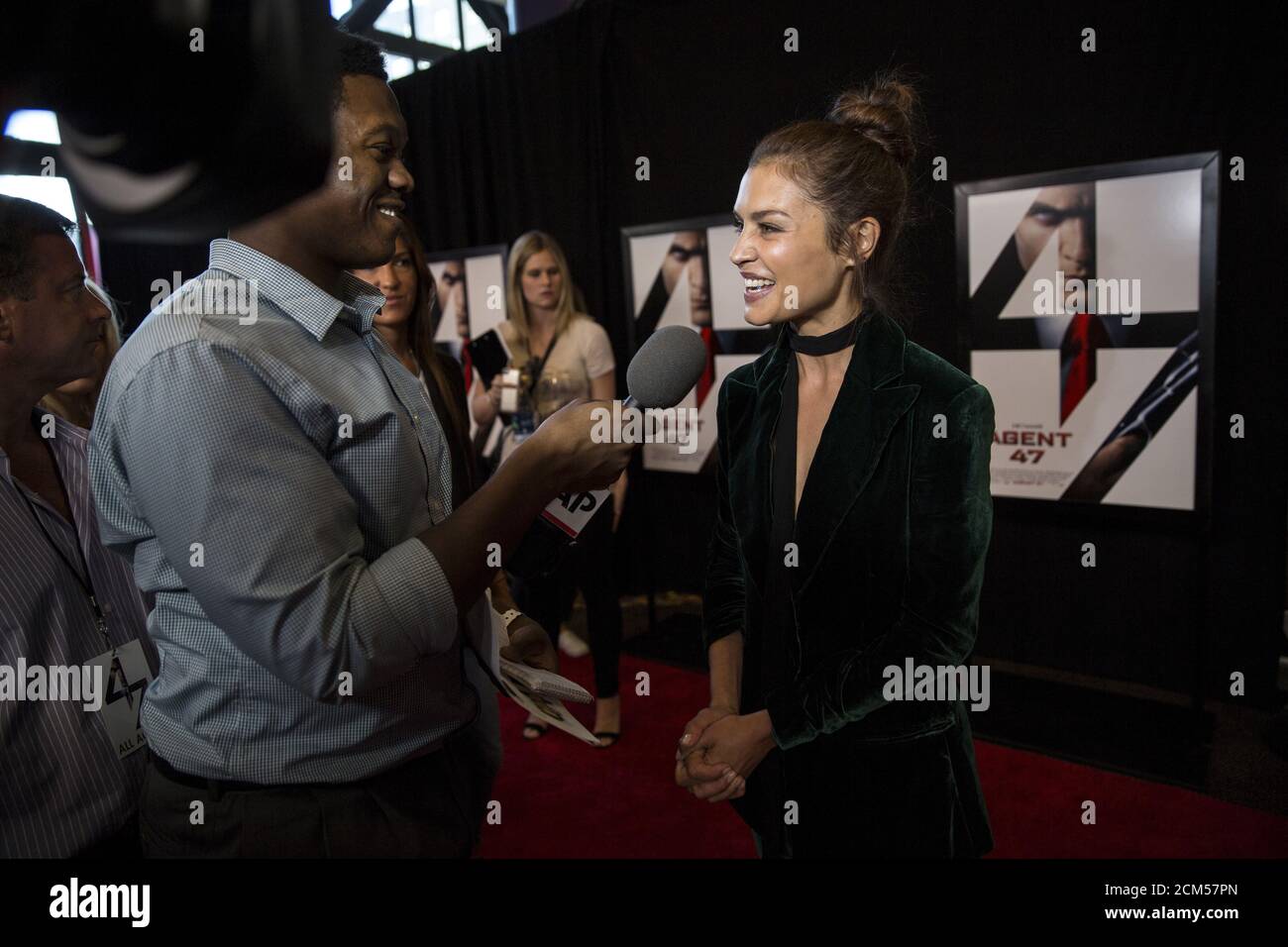 Cast Member Hannah Ware Attends The Premiere Of Hitman Agent 47 In New York August 13 15 Reuters Andrew Kelly Stock Photo Alamy Cast Member Hannah Ware Attends The Premiere Of Hitman Agent 47 In New York August 13 15 Reuters Andrew Kelly Stock Photo Alamy