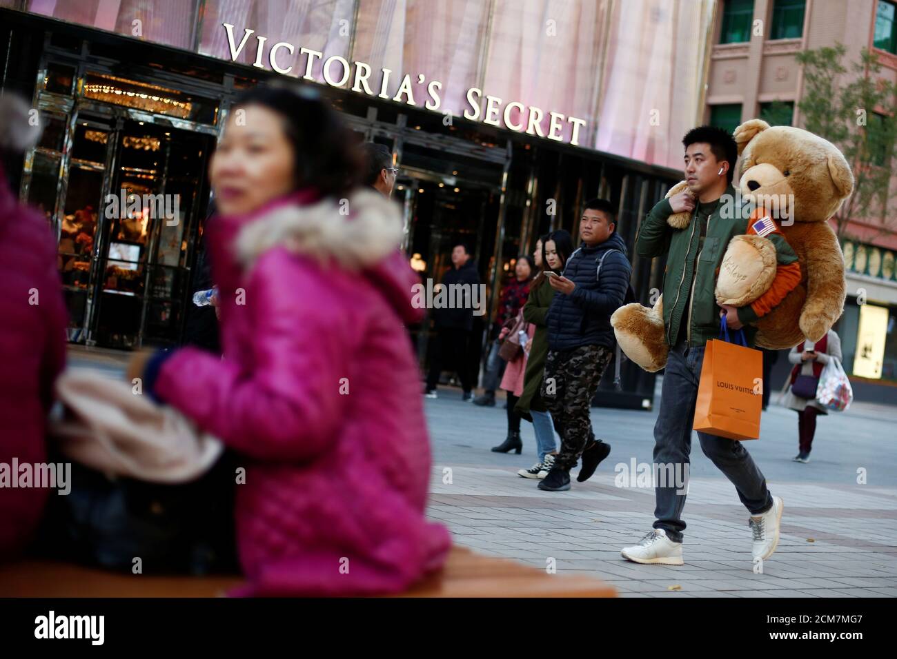 Victoria S Secret Store In Beijing Xidan China Stock Photo Alamy