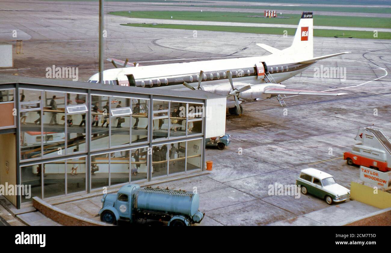 Heathrow Airport, 1967 Stock Photo