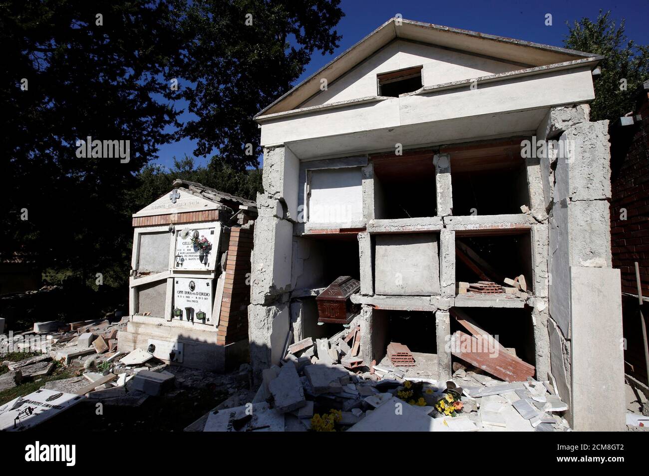 Aftermath Of Earthquake Amatrice High Resolution Stock Photography and ...