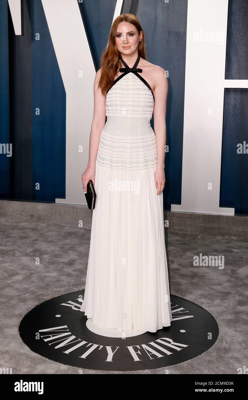 Karen Gillan attends the Vanity Fair Oscar party in Beverly Hills