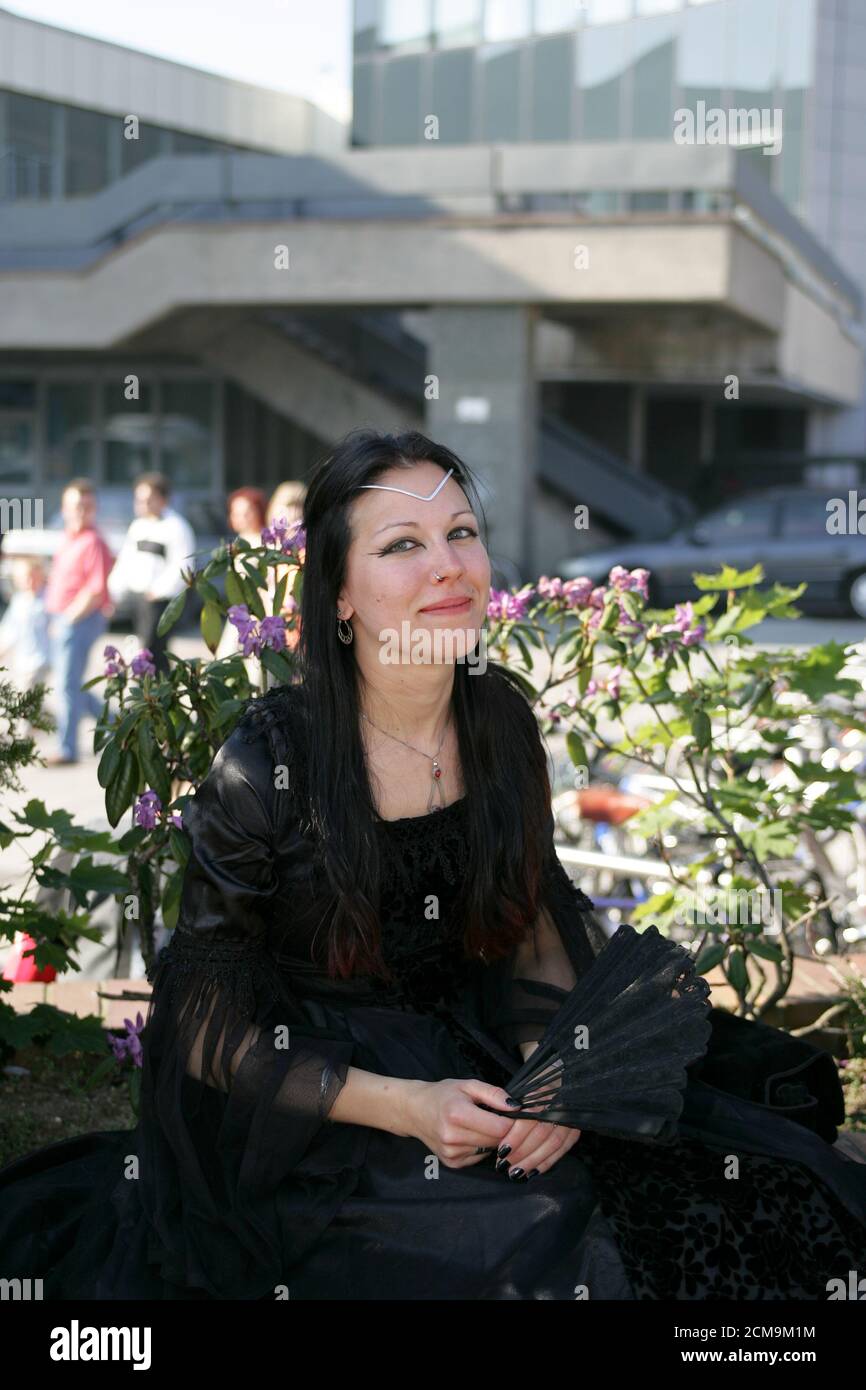 Wave Gothic Treffen Leipzig Stock Photo Alamy