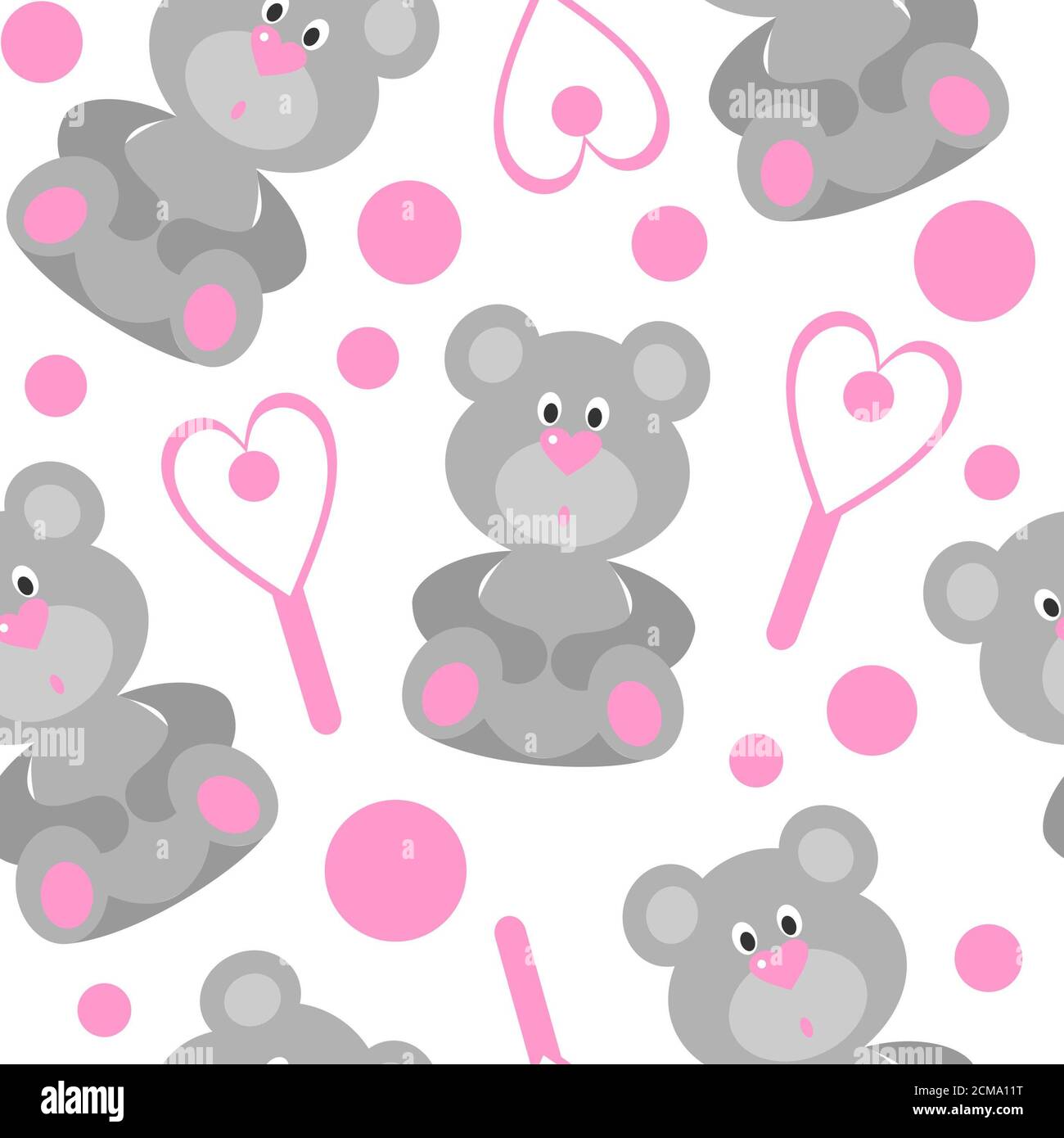 Vector seamless color skull background hi-res stock photography and ...