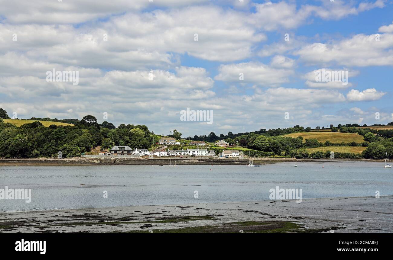 Anthony Woodlands, Torpoint Cornwall. Looking towards Passage Point