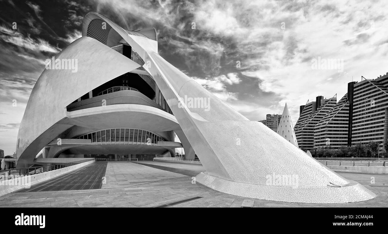 City of Arts and Sciences Stock Photo Alamy