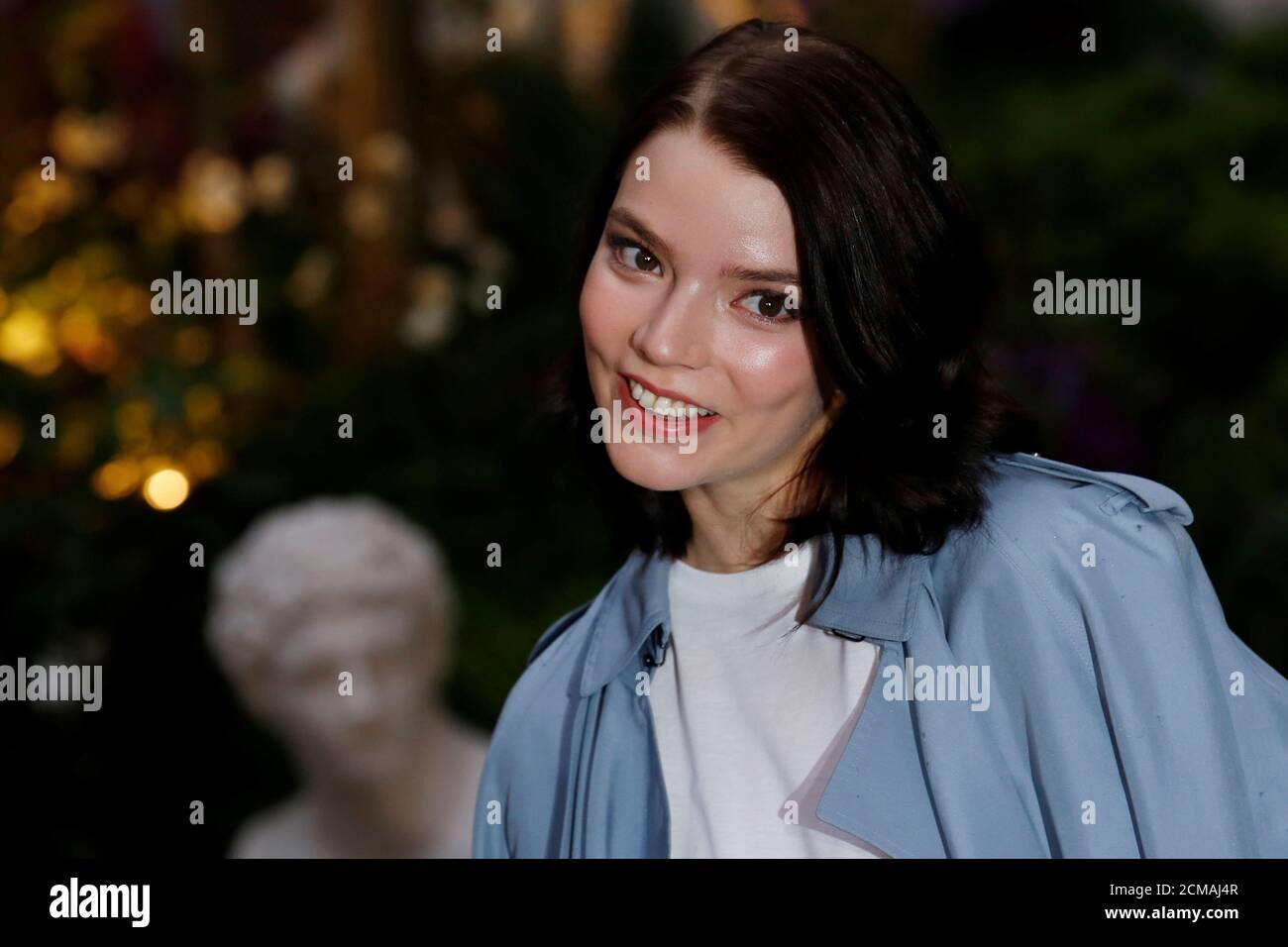 U.S. actress Anya Taylor-Joy arrives for the presentation of the Burberry  collection during London Fashion Week Spring/Summer 2017 in London,  Britain, September 19, 2016. REUTERS/Luke MacGregor Stock Photo - Alamy