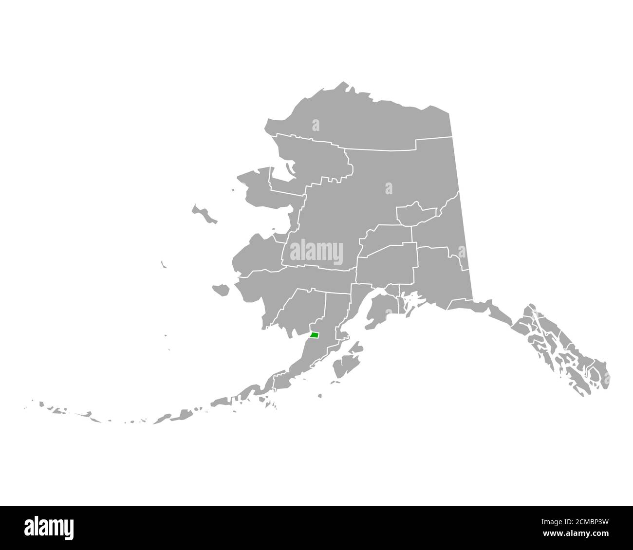 Map of Bristol Bay in Alaska Stock Photo Alamy