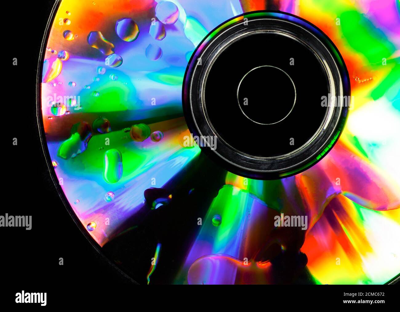 Rainbow colour disc hi-res stock photography and images - Alamy