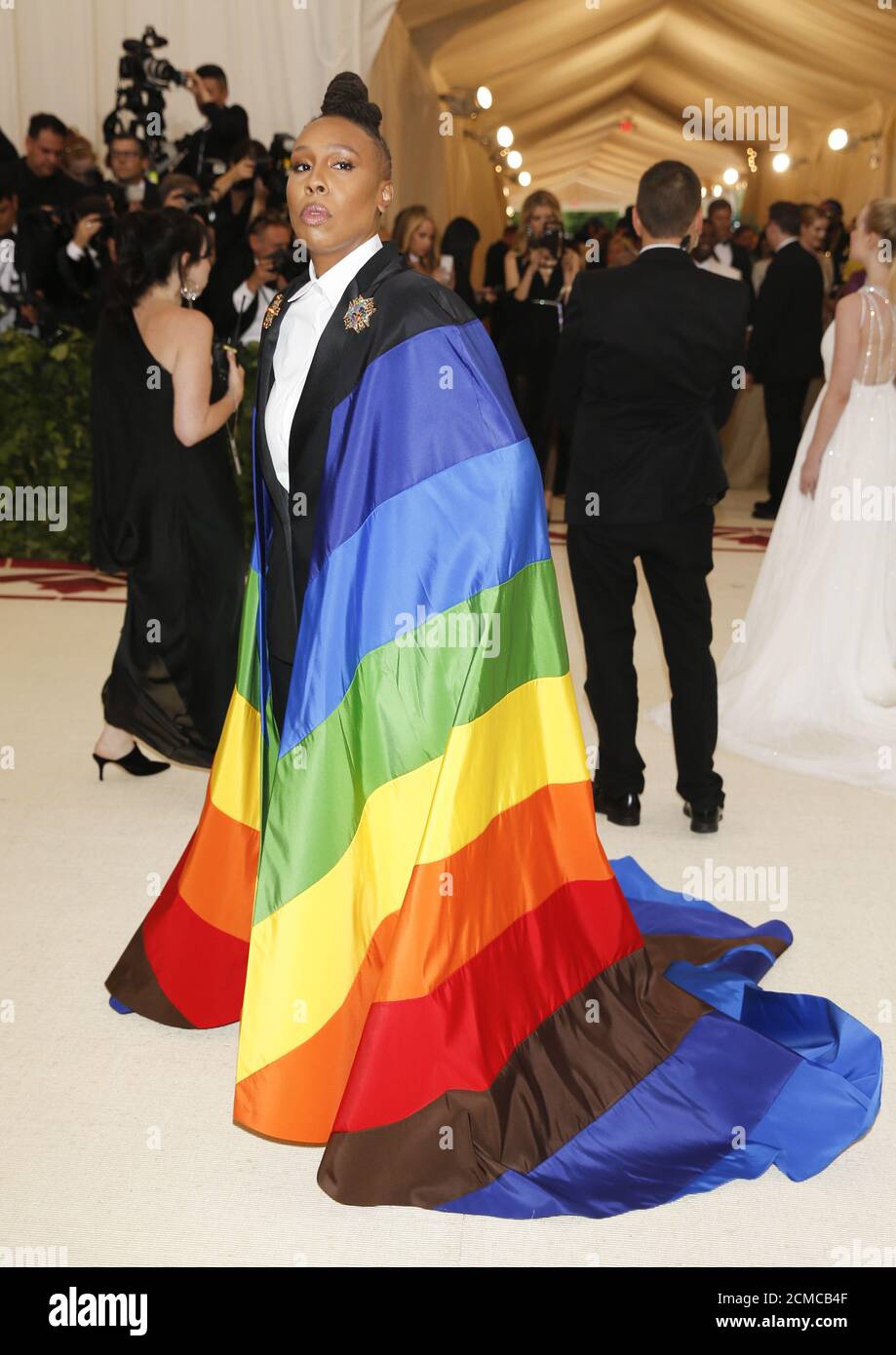 Met gala lena waithe 2018 hi-res stock photography and images - Alamy