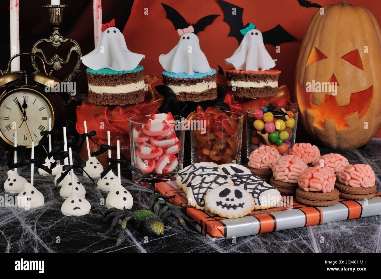 Sweets for Halloween Stock Photo - Alamy