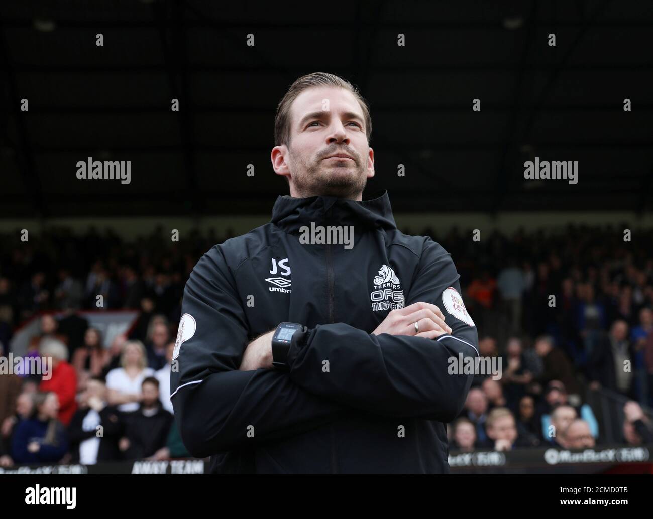 Soccer Football - Premier League - Crystal Palace v Huddersfield Town - Selhurst Park, London, Britain - March 30, 2019  Huddersfield Town manager Jan Siewert before the match    REUTERS/Hannah McKay  EDITORIAL USE ONLY. No use with unauthorized audio, video, data, fixture lists, club/league logos or "live" services. Online in-match use limited to 75 images, no video emulation. No use in betting, games or single club/league/player publications.  Please contact your account representative for further details. Stock Photo