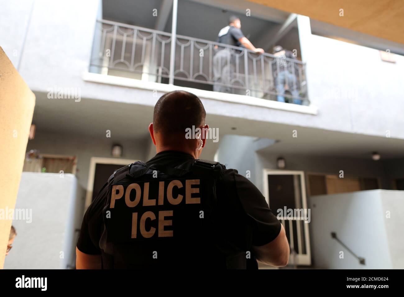Ice enforcement and removal operations hires stock photography and