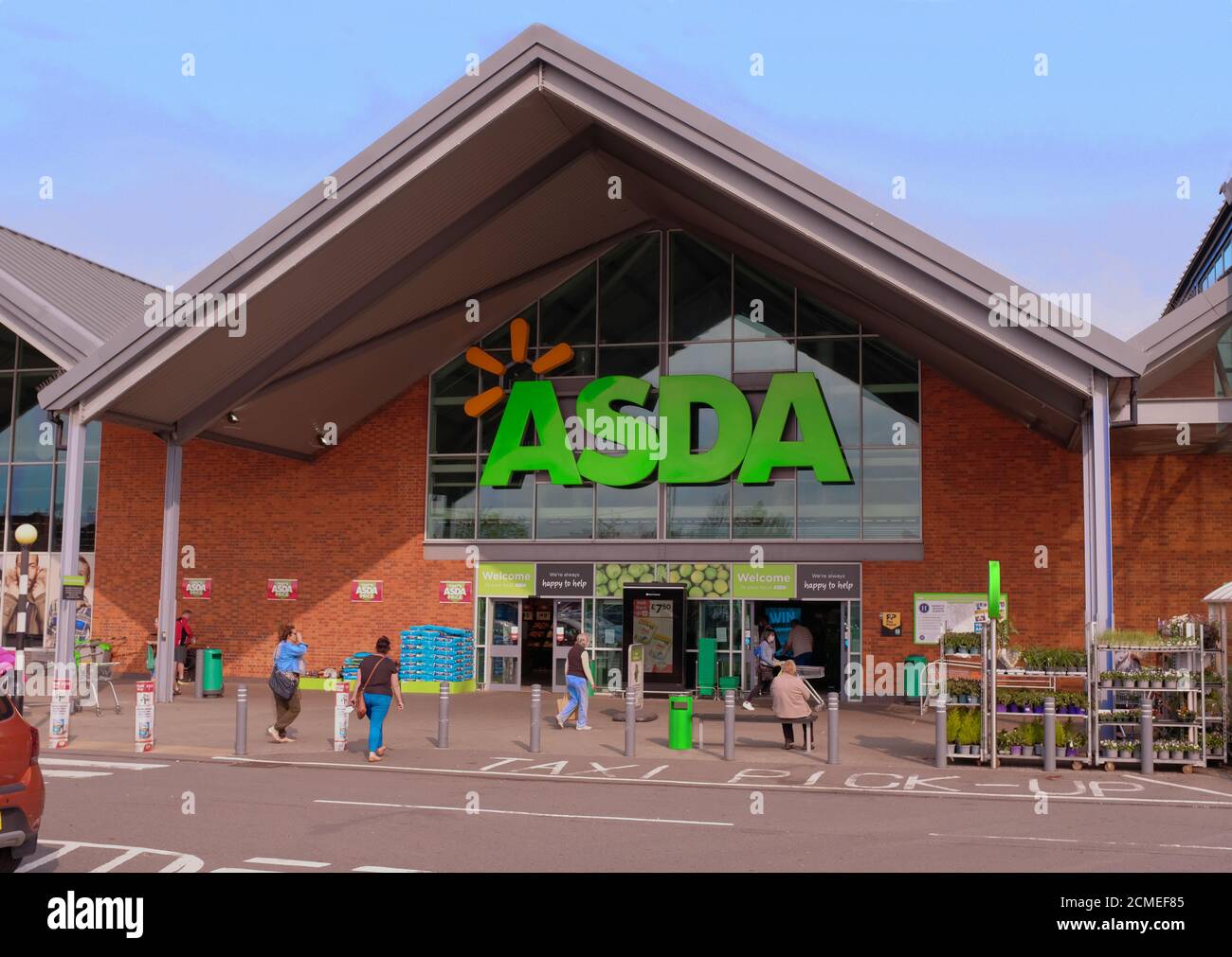 Asda supermarket, Biggleswade, Bedfordshire, England Stock Photo