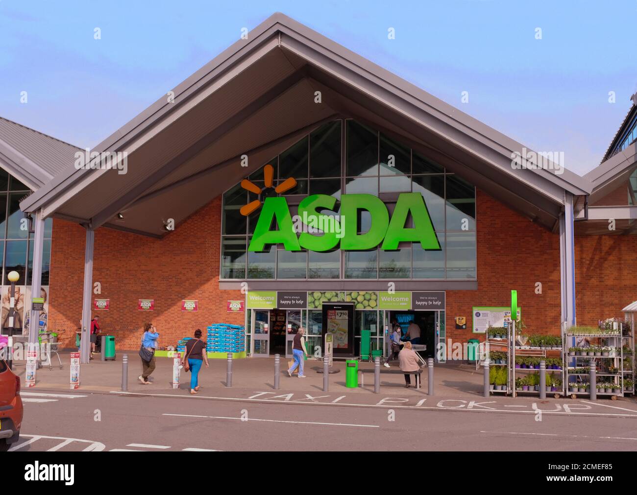 Asda supermarket, Biggleswade, Bedfordshire, England Stock Photo Alamy