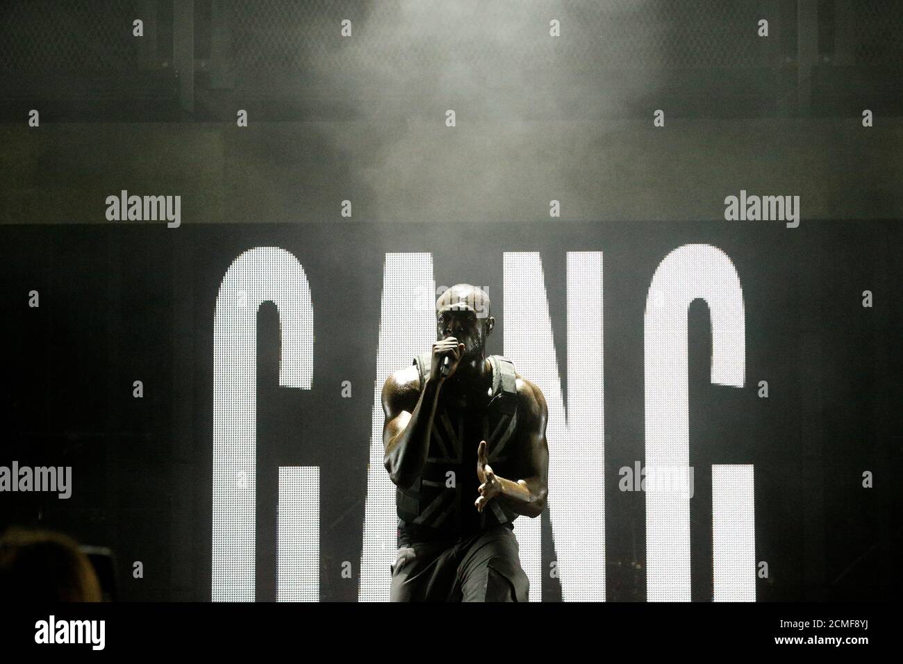 Stormzy Glastonbury High Resolution Stock Photography And Images Alamy