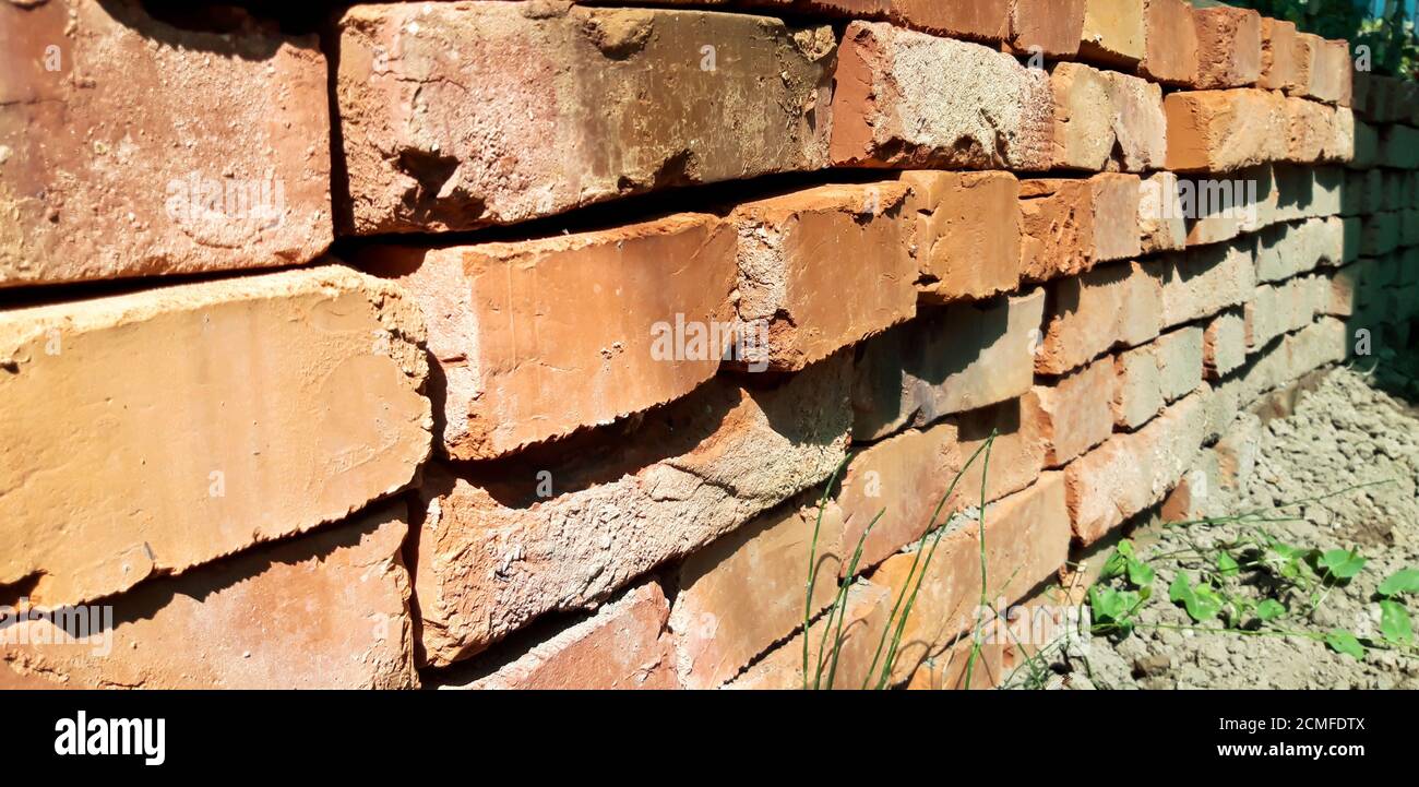 Mud Brick Stack Vintage mud brick wall hi-res stock photography and images - Alamy