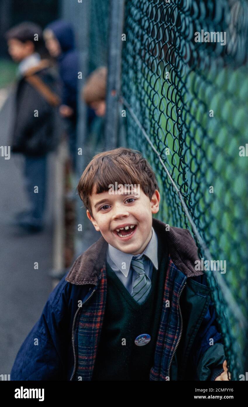 Children in the playground at Cottenham Park Primary School in Raynes