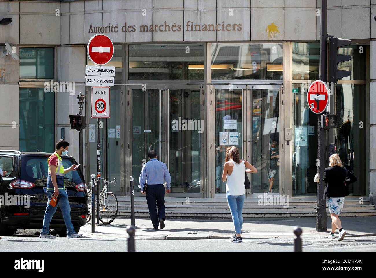 A View Shows The AMF Autorite Des Marches Financiers Stock Market A View Shows The Amf Autorite Des Marches Financiers Stock Market