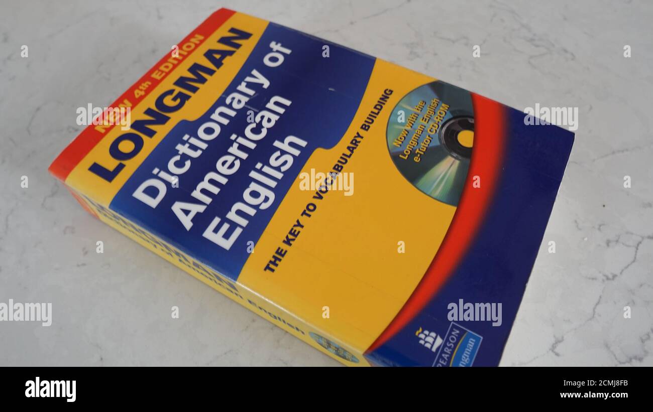 Longman Dictionary of American English Stock Photo