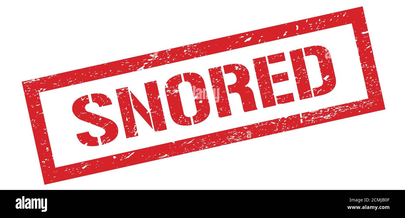 Snoredc Snored text hi-res stock photography and images - Alamy