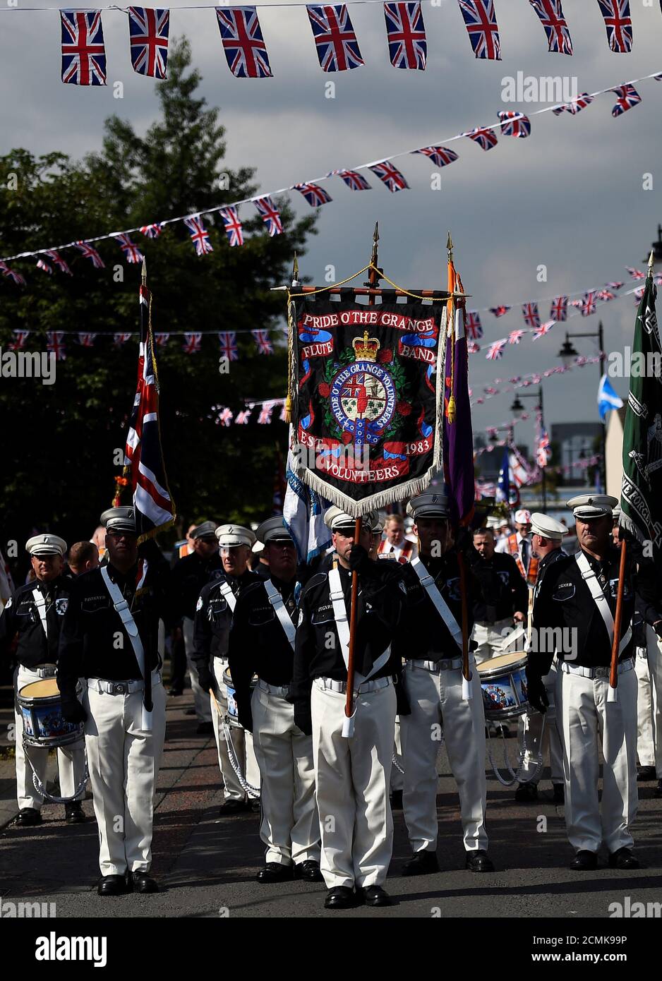 Belfast marching band hires stock photography and images Alamy