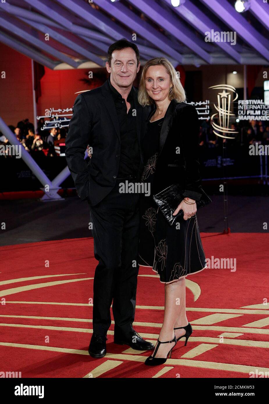 Jason Isaacs And His Wife Emma Hewitt Attend The Opening Ceremony Of The 16th Marrakech International Film Festival In Marrakech December 2 16 Reuters Youssef Boudlal Stock Photo Alamy