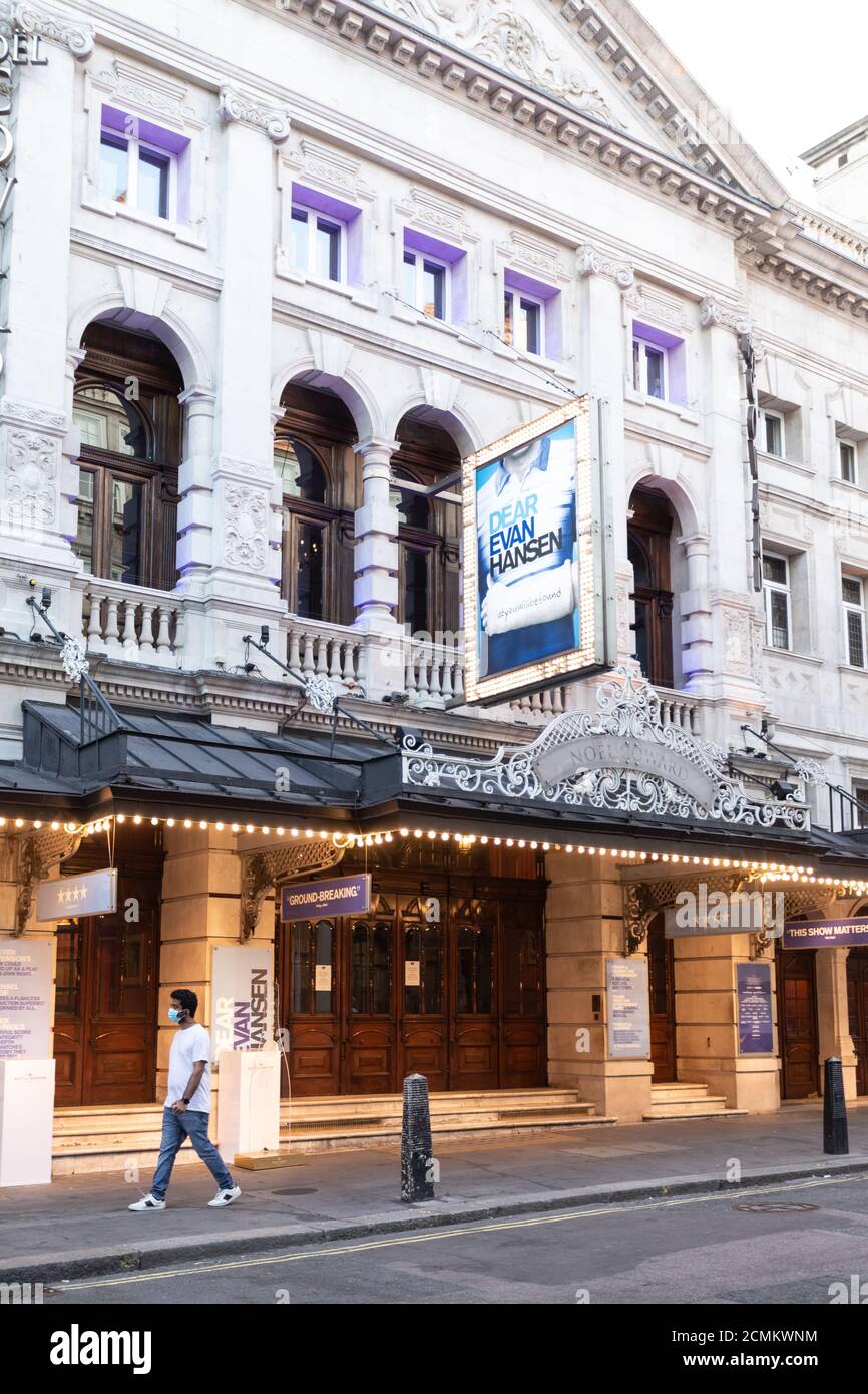 London Theatres and the West End Stock Photo - Alamy